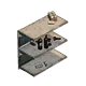 Icone Simple rayonnage, bas, alimentation