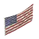 Drapeau accroché au mur, "USA"