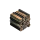 Tas de bois de chauffage A