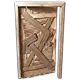 Porte en bois