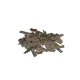 Gros tas de gravats en bois