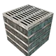 Blocs d'acier