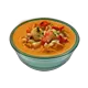 Soupe épaisse de jambon en conserve